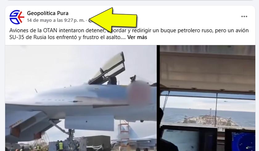 Otro metodo haciendo clic sobre en la fecha